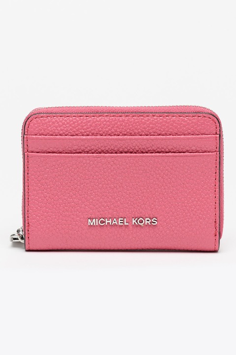 Michael Kors, Portofel din piele Jet Set, Roz