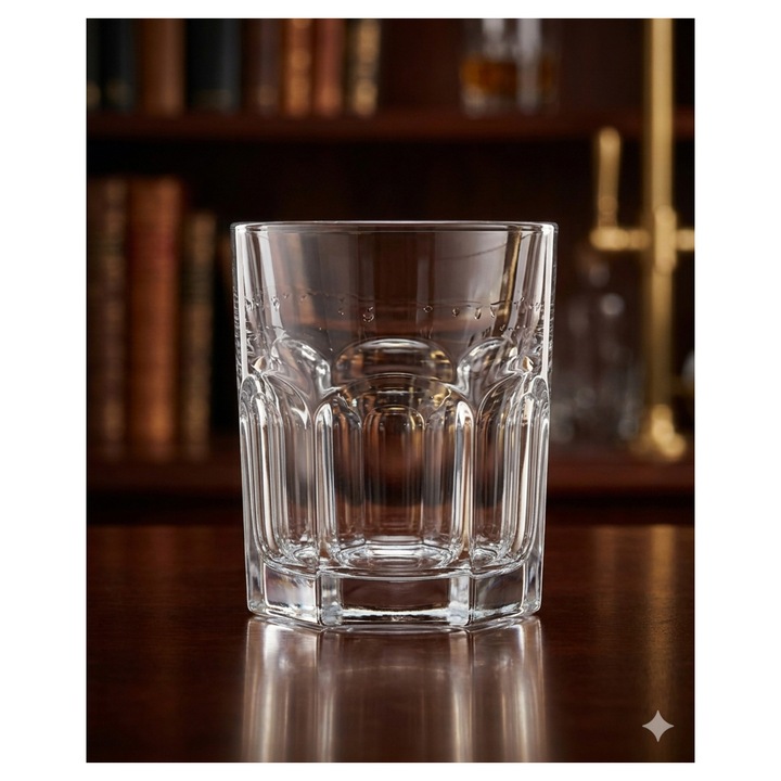 Комплект чаши Hosteria Crystal 6 броя 22.5 cl Произведено в Италия Премиум стъклария