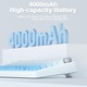 Геймърска механична клавиатура AULA F75 Wireless, Gasket Mount, 75% Layout, Hot Swap, Кремообразен звук, Предварително смазани суичове LEOBOG Reaper, RGB, BT/2.4G/USB-C, Градиентно синьо