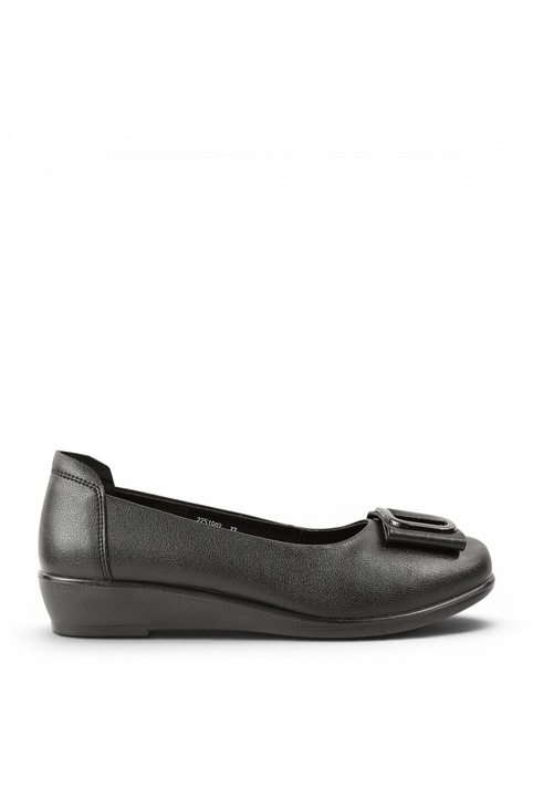 Pantofi Casual din Piele Naturala 2751902, Negru
