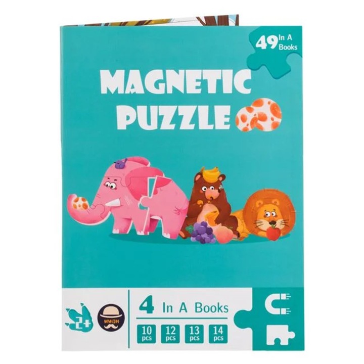 Puzzle magnetic cu imagini pentru copii 2+ ani