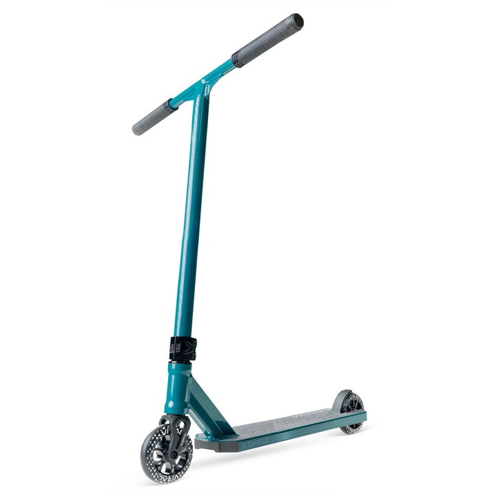 Madd Gear, Alumínium freestyle roller, könnyű, 110 mm-es kerekek ABEC-11 csapágyakkal, túlméretezett T-Bar, IHC kompresszió, Viral Kaos, Denim