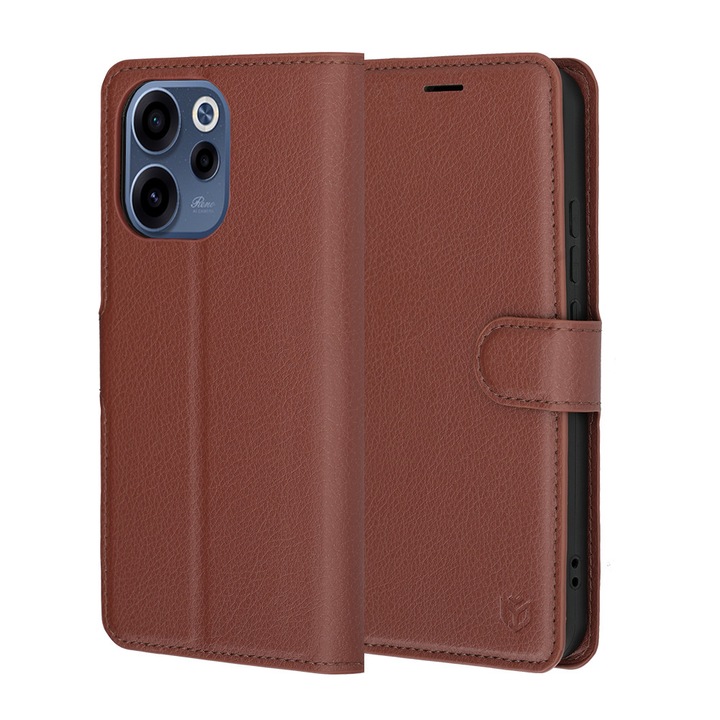 Carcasa de protectie pentru Oppo Reno15 F / Oppo Reno15 FS 5G, maro