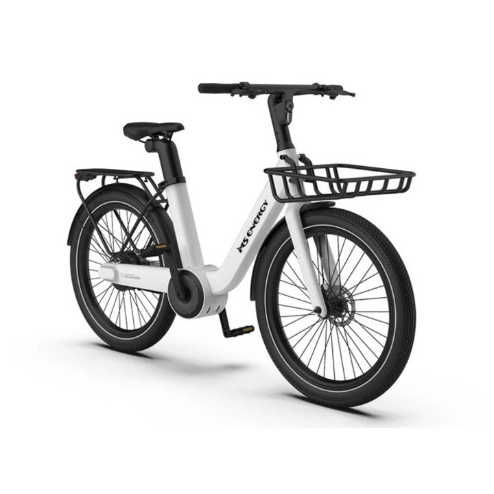Bicicleta Electrica 250W, Voltarom Cityzen C102, Baterie 36V 9.6Ah, Autonomie 70 km, Roti 24 inch
