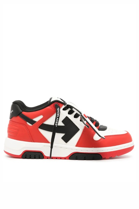 Off-White Out Of Office sneakers Red Black, Rosu/Negru