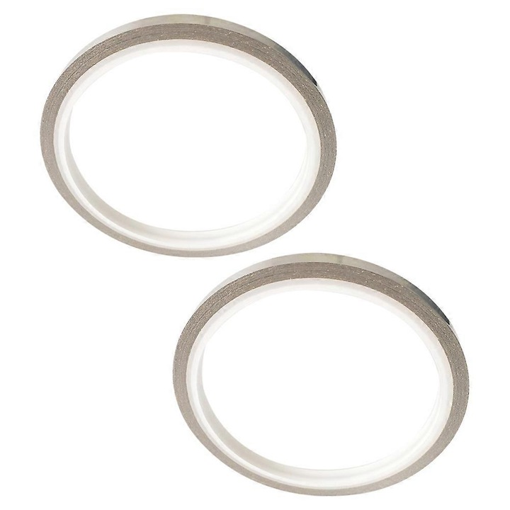 Banda adeziva greutate tenis OEN 6.35mm argintiu 4m set 2 buc
