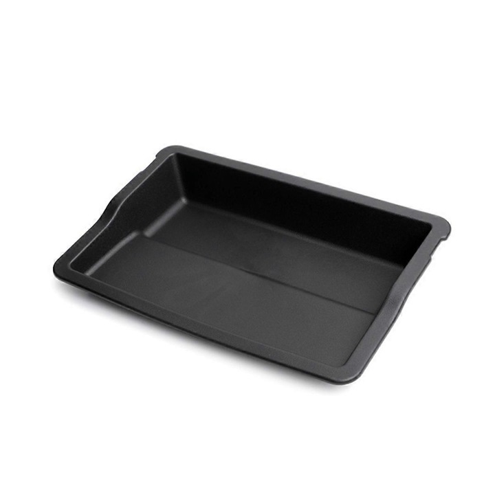 Autóülés alatti tárolódoboz, fekete, 30x15x10cm