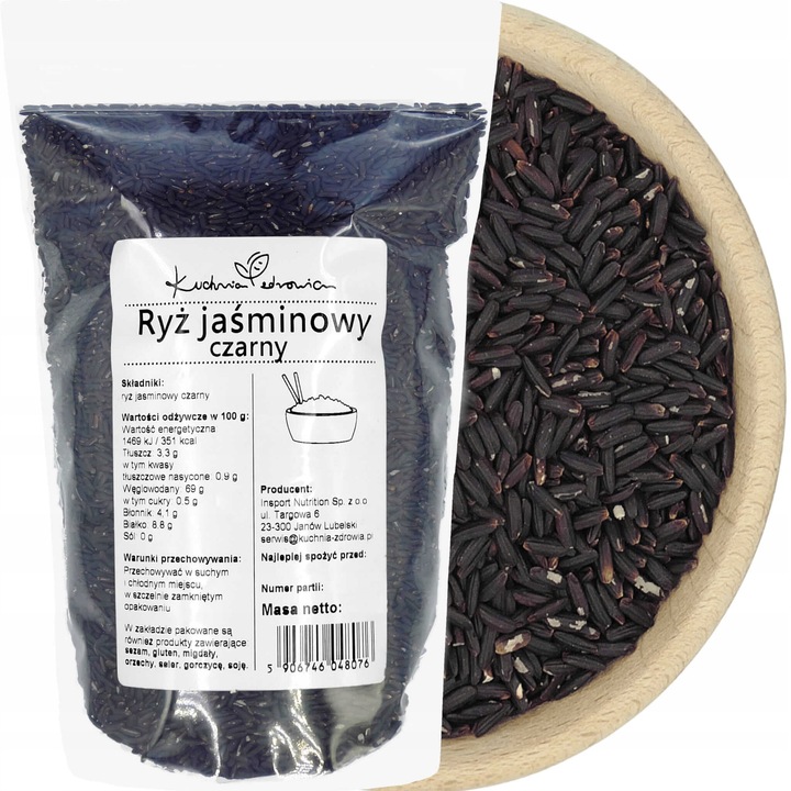 Orez Jasmine Negru Bob Lung Natural 1kg