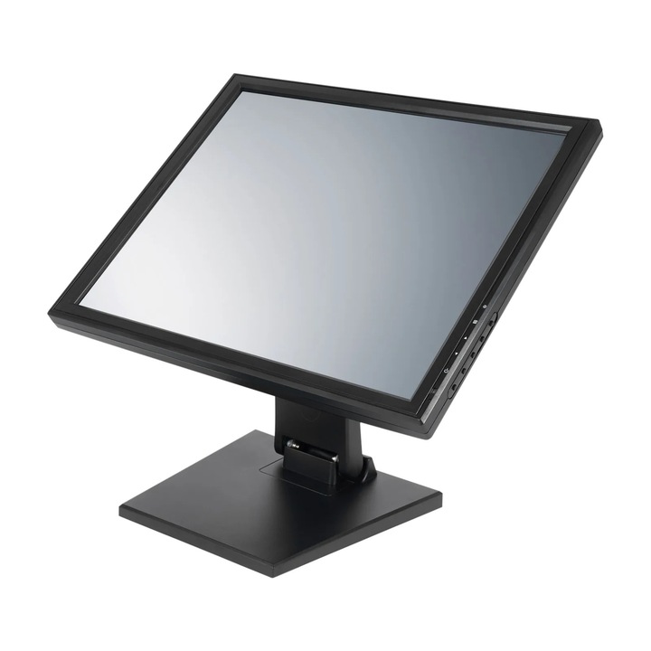 Monitor LED cu ecran tactil, display 43 cm, touch rezistiv, interfata USB, rezistent la apa, rezistent la praf, carcasa ABS, montare VESA pentru POS si PC