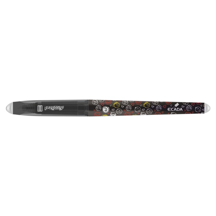 Pix cu gel Disparel 3, Negru, cu radiera ECADA sku28