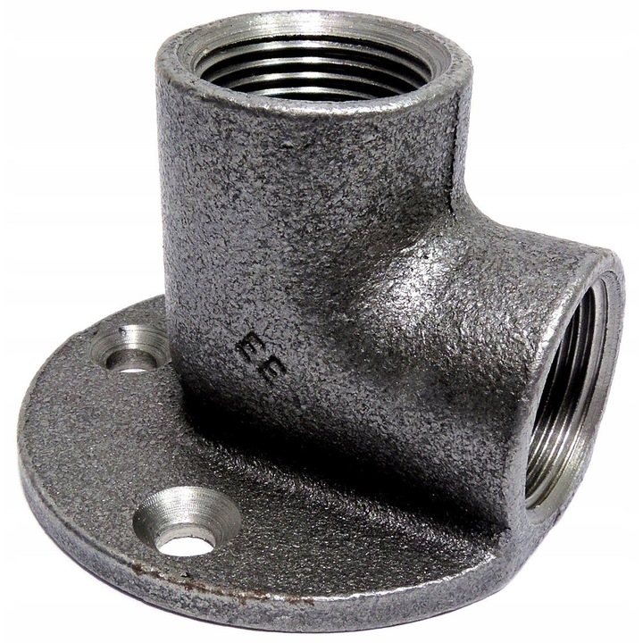 Fekete acél könyök Zawiercie 3/4" 33mm 0.272kg