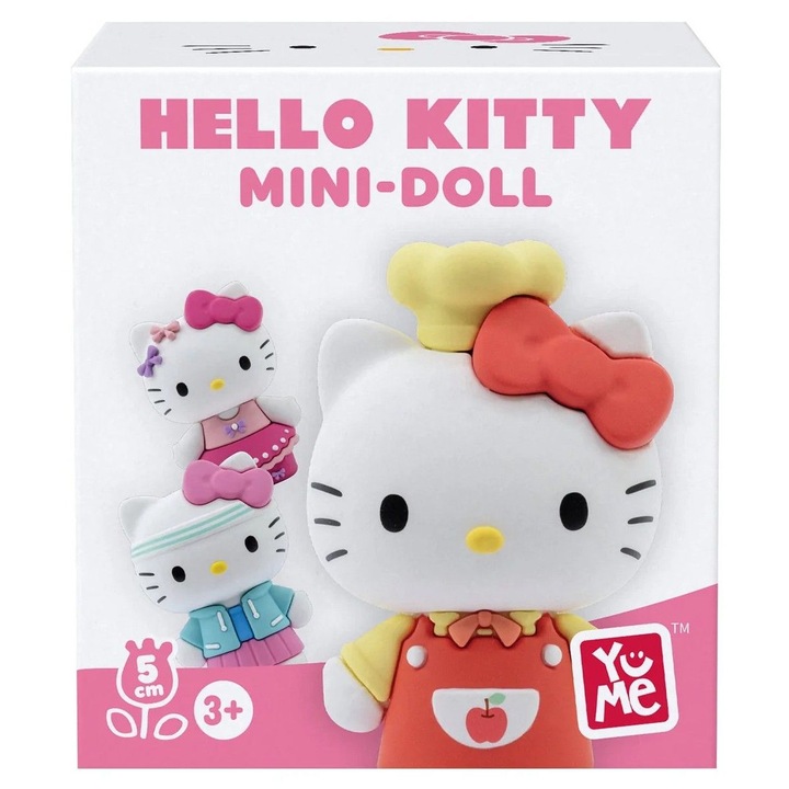 Mini-figurina YuMe Animation: Sanrio - Hello Kitty (Cute Outfit Series) (Blind Box), sortiment