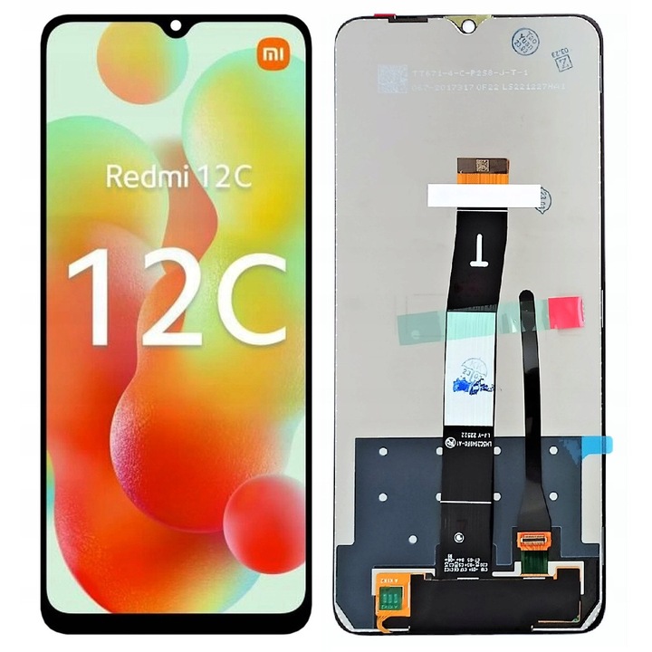 Display LCD touchscreen Zila Redmi 12C 6.71 inch IPS 720x1650px