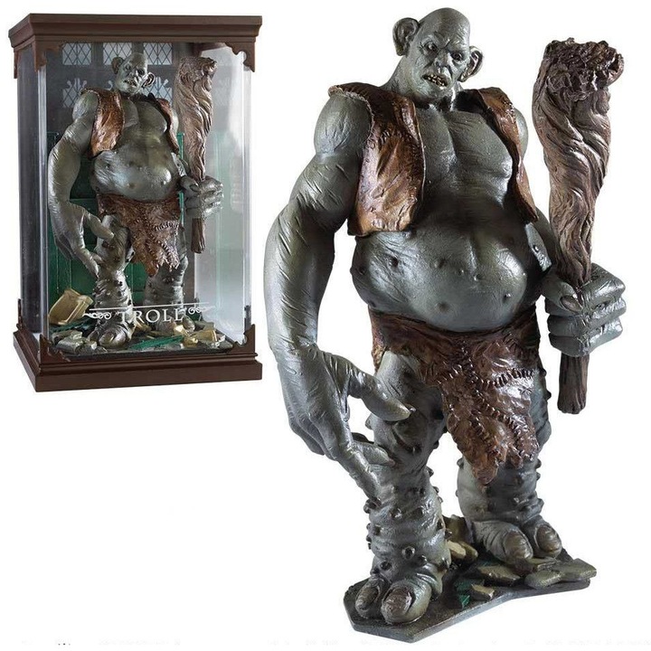 Statueta The Noble Collection Movies: Harry Potter - Troll (Magical Creatures), 13 cm