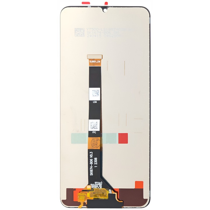 Display telefon Zila Note 50 6,74 inch IPS LCD 720x1600px