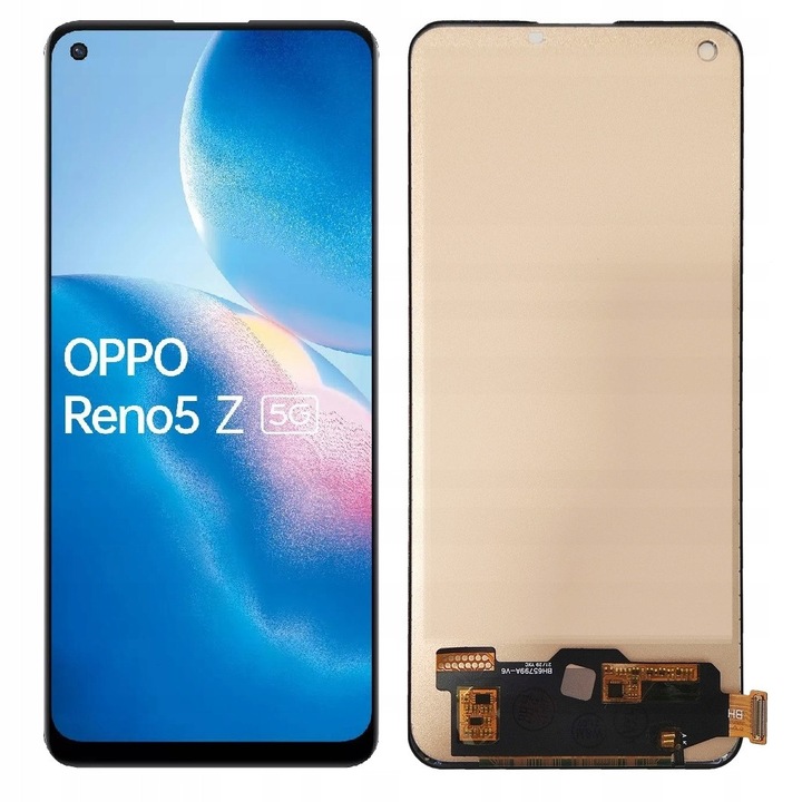 Display LCD cu touchscreen Zila Oppo Reno 5Z 6.43 inch OLED negru