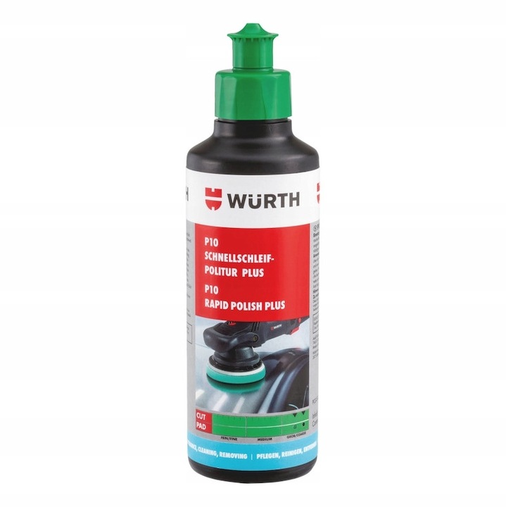 Wurth P10 250g gyors polírozó abrazív, fehér