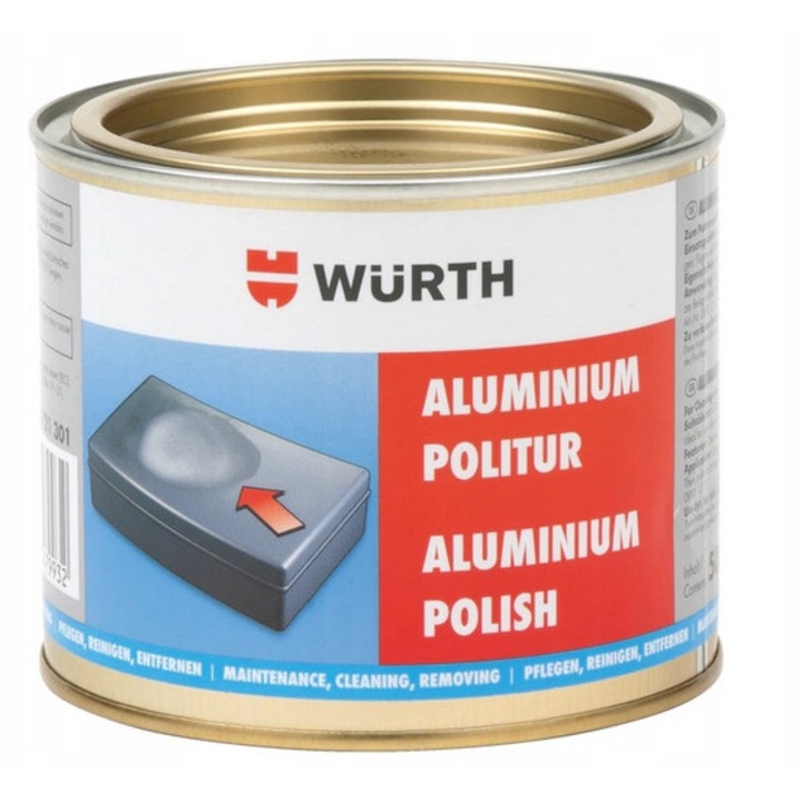 Wurth 500ml lengyel paszta alumíniumhoz, hatékony, könnyen használható