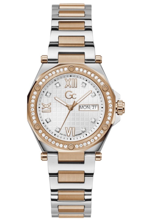 Ceas dama GUESS Collection Legacy cristale argintiu otel inoxidabil bratara