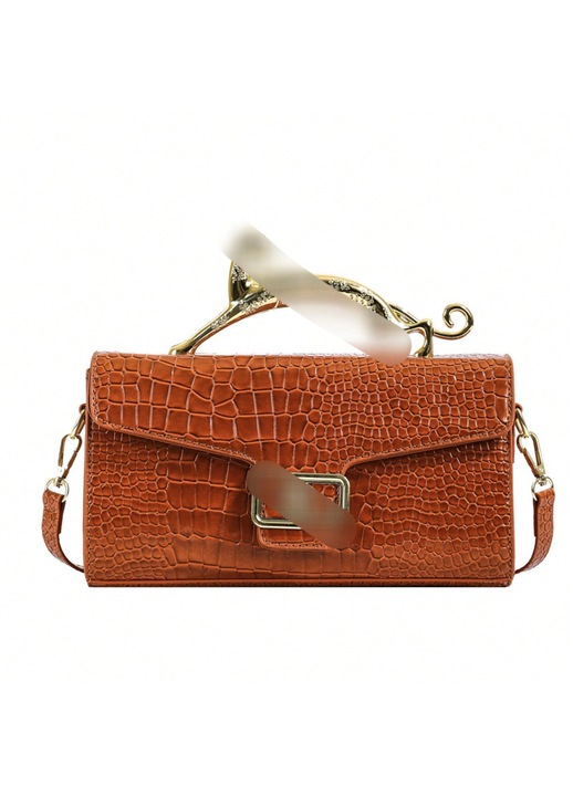 Barna női váll- és crossbody táska