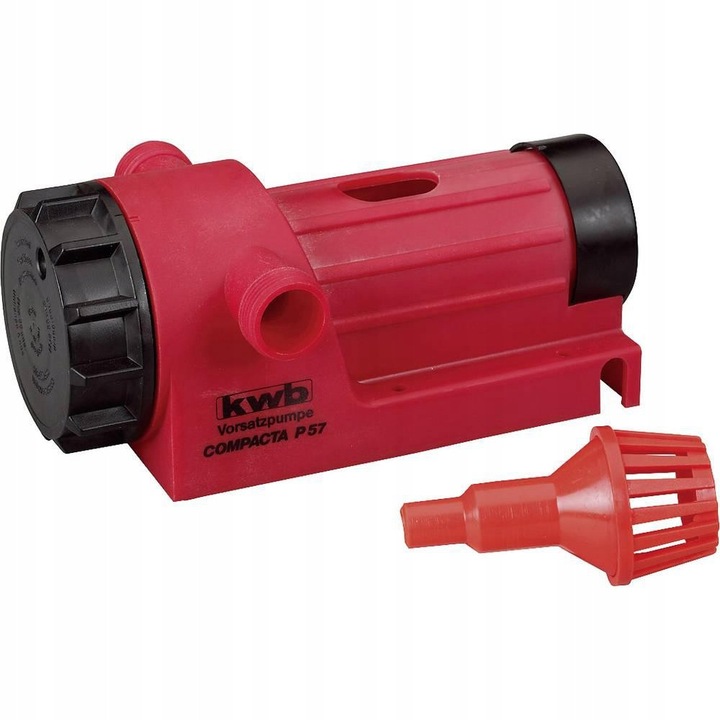 KWB Compacta P57 önfelszívó szivattyú, 3000 l/h, piros, 23.7x15.5x8.9 cm