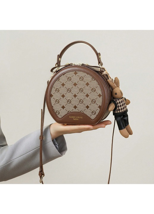 Barna női crossbody táska