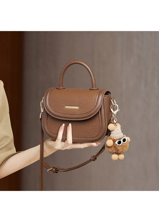 Barna női crossbody táska
