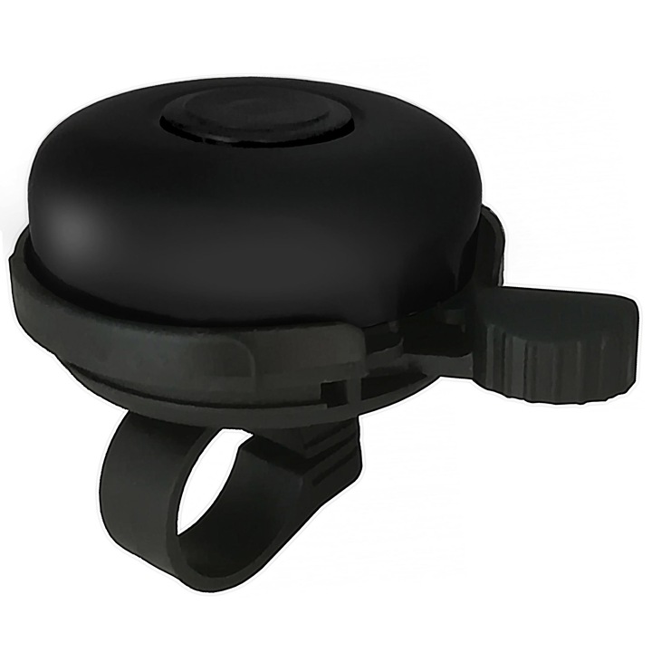 Clopotel bicicleta, Saks, negru, 52 mm