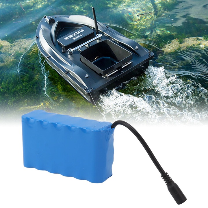 Baterie litiu 7.4V 18000mAh pentru barca RC, usoara, compacta