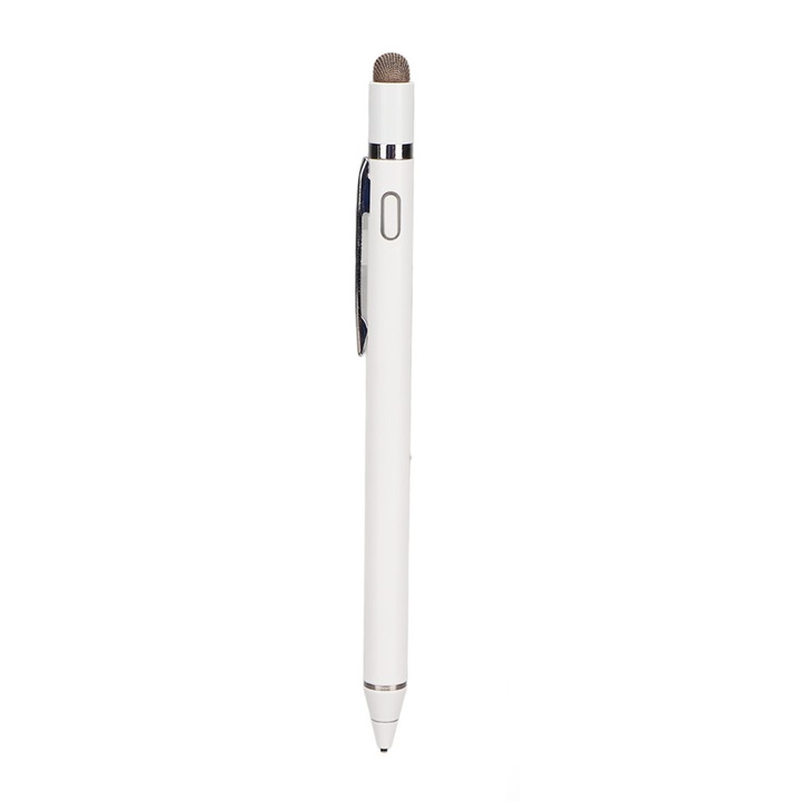 Stylus capacitiv subtire alb 1-2mm 5V 0.2A