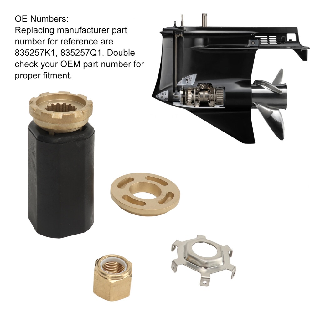 Kit butuc elice barca 60-300HP cupru rezistent