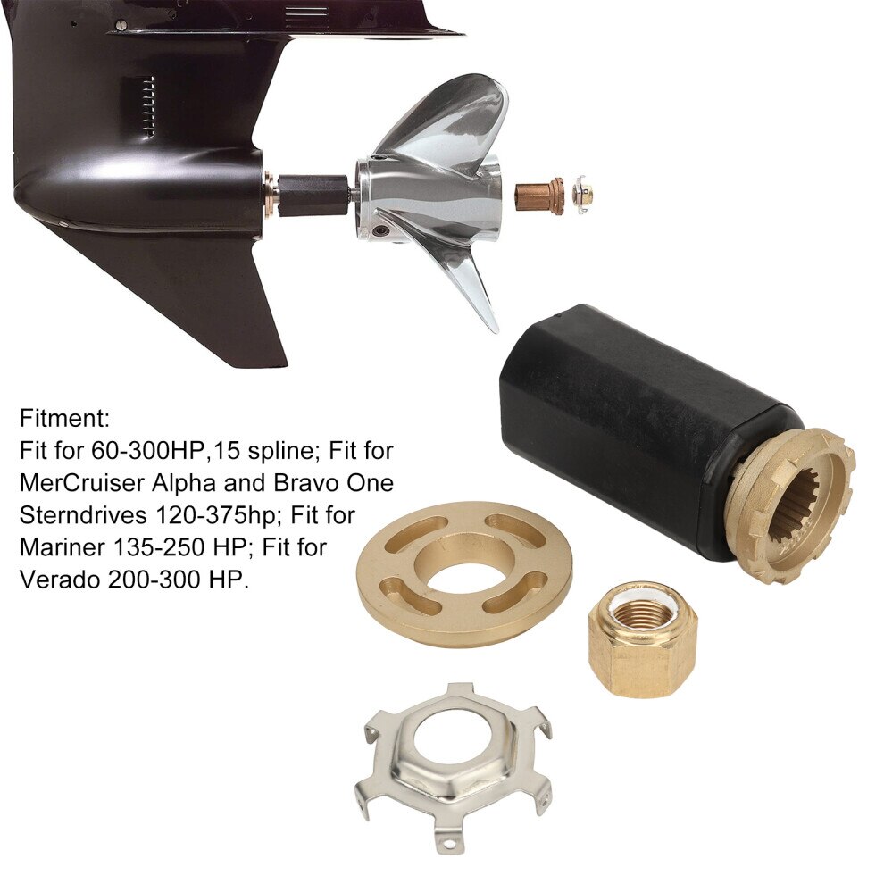 Kit butuc elice barca 60-300HP cupru rezistent