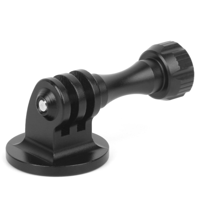 Adaptor aluminiu pentru camera sport, usor, portabil, argintiu, 5x3x2cm