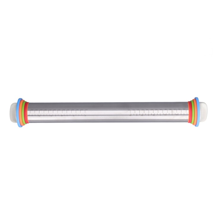 Állítható, ergonomikus, rozsdamentes acél sodrófa, 40cm