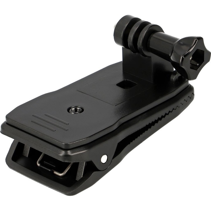 Cleme stabilizatoare pentru camere de actiune, ajustabile, negru, compact