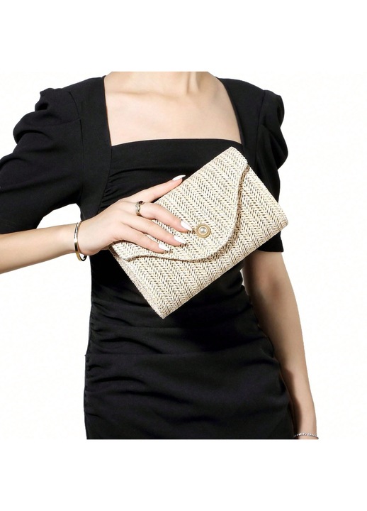 Geanta dama crossbody alb