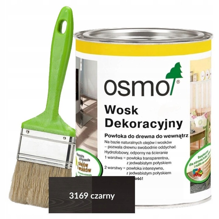 Osmo 3169 intenzív fekete dekorviasz 0.75L