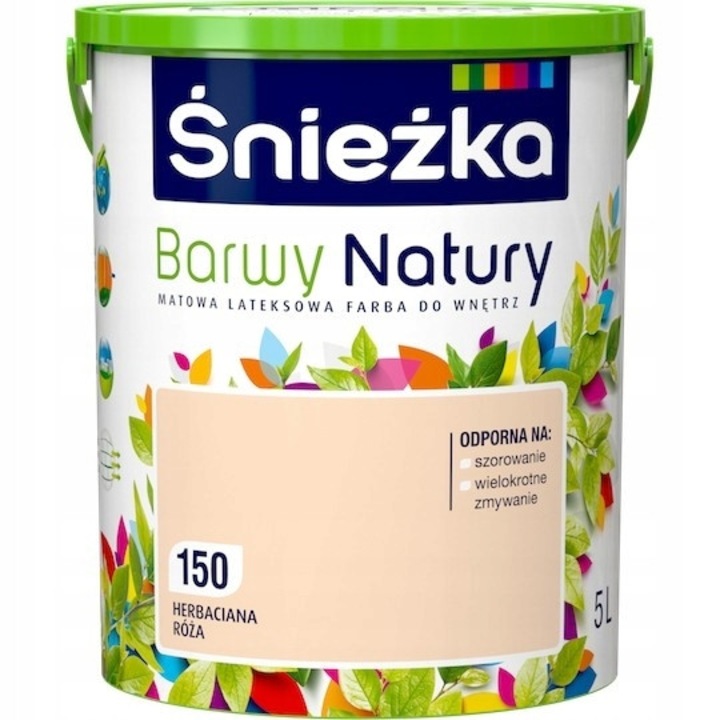 Sniezka Barwy Natury latex festék, matt, rózsa 5L