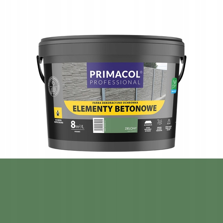 Primacol betonfesték 2.2l zöld 8m/l
