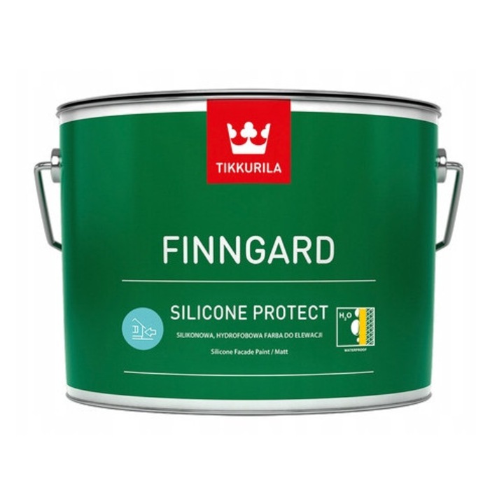 Tikkurila Finngard Silicone Protect homlokzatfesték, szilikon, fehér, 0.9l