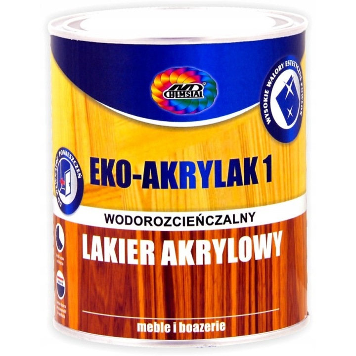 Chemstal Eko-Akrylak matt színtelen akril lakk 10l fára