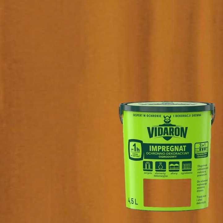 Vidaron R02 teak fa impregnáló 5L kültéri dekoratív védő