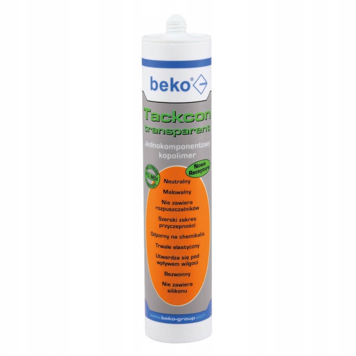 Конструктивно лепило Beko Tackon прозрачно 310мл