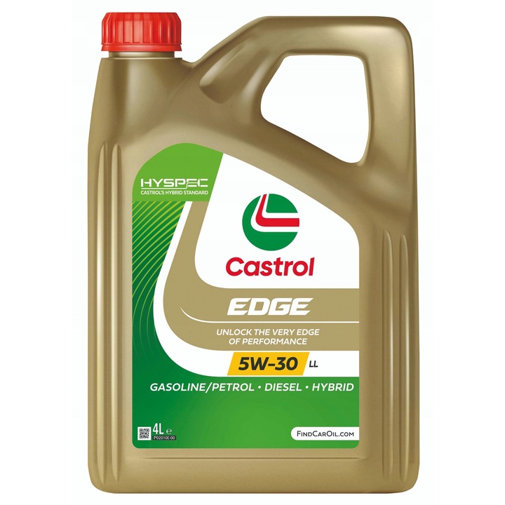 Castrol Edge 5W-30 LL 4L szintetikus motorolaj titanium multicolor