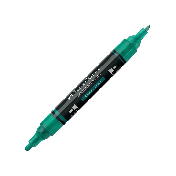 Faber-Castell Multimark akril marker, No. 358, smaragdzöld