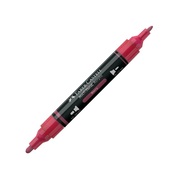 Faber-Castell Multimark akril marker, № 433, gyümölcsvörös