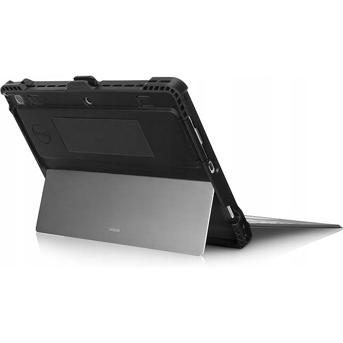 Husa Dell RG1322C pentru Latitude 7320, protector TPU amortizor, suport integrat, curea de mana si curea de umar detasabila, negru, 1 buc