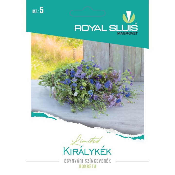 Vetőmag Royal Prémium 5. kategória Egynyári színkeverék/ Királykék