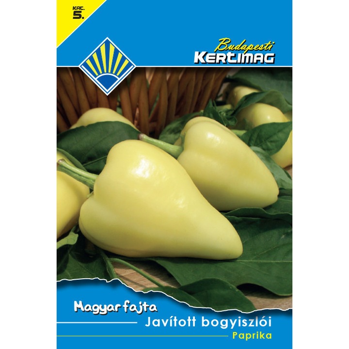 Vetomag Budapesti Kertimag 5. kategória - Javított bogyiszlói Paprika