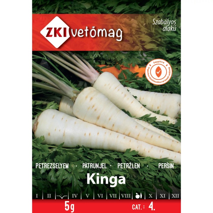 Vetőmag ZKI 4. kategória Petrezselyem/ Kinga